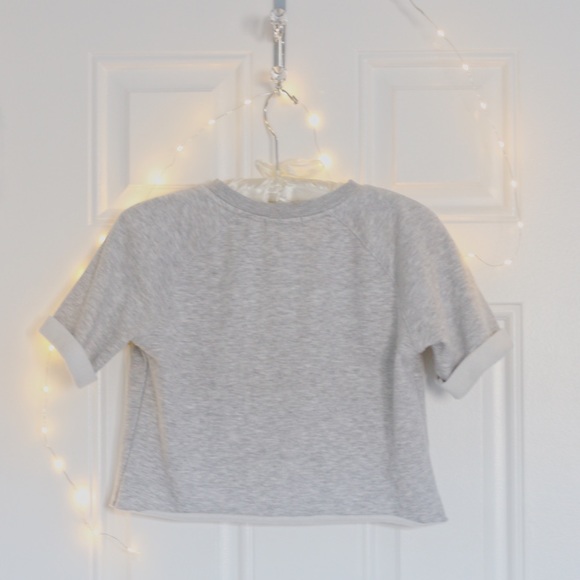 Garage Cropped Sweater Tee - Picture 3 of 3